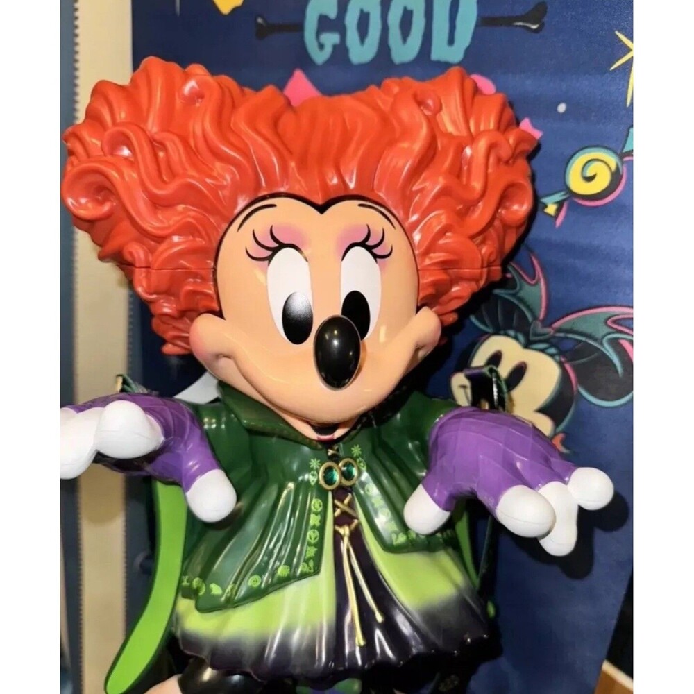 DISNEY PARKS MINNIE MOUSE HOCUS POCUS HALLOWEEN SIPPER WINNIE SANDERSON NEW